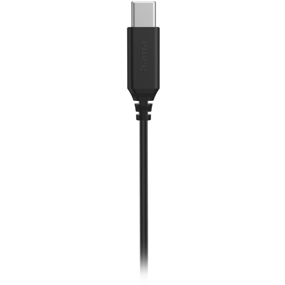 Casti HAMA Sea II, Cu Fir, In-Ear, Microfon, USB-C, negru