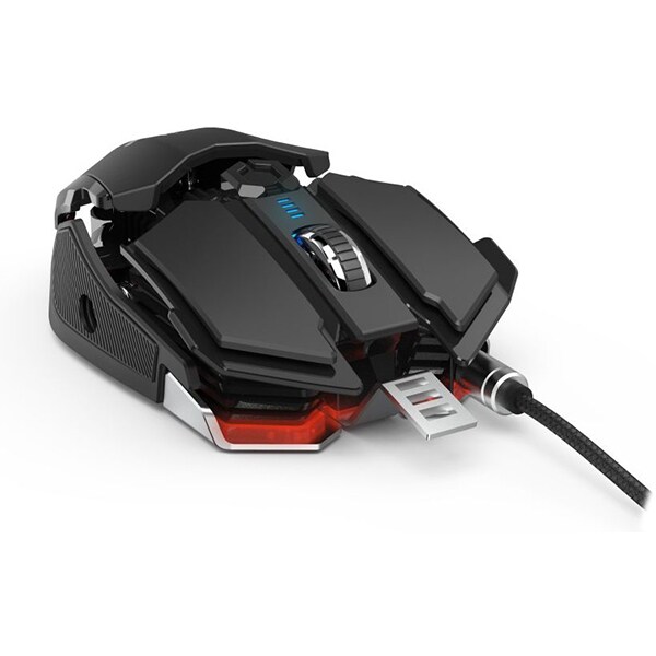 Mouse Gaming HAMA uRAGE XGM 4400-MC2, 4400 dpi, negru