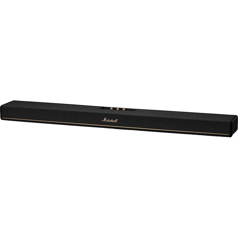 Soundbar MARSHALL Heston 120, 150W, Bluetooth, Wi-Fi, Dolby Atmos, negru