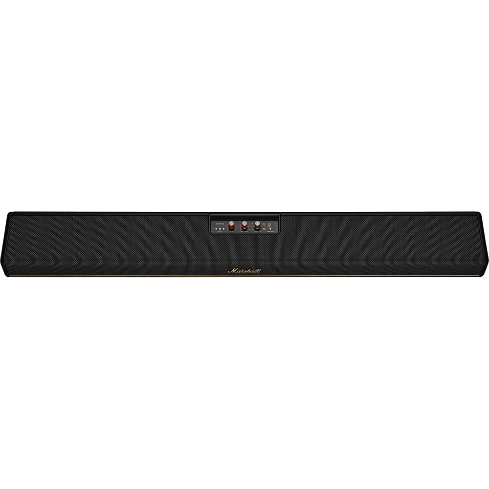Soundbar MARSHALL Heston 120, 150W, Bluetooth, Wi-Fi, Dolby Atmos, negru