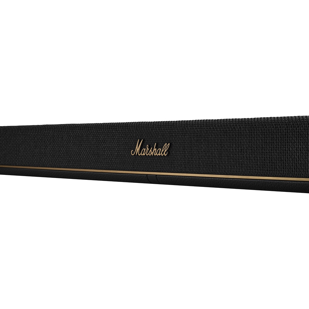 Soundbar MARSHALL Heston 120, 150W, Bluetooth, Wi-Fi, Dolby Atmos, negru