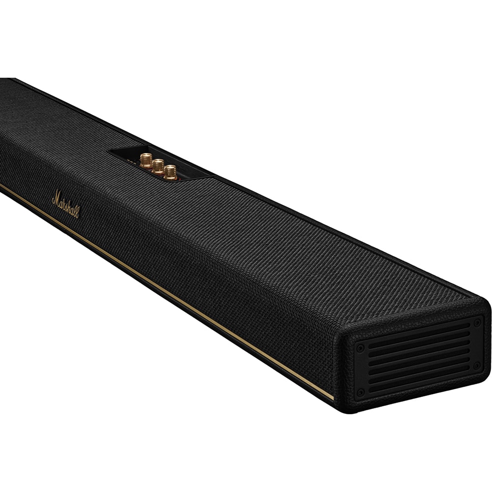Soundbar MARSHALL Heston 120, 150W, Bluetooth, Wi-Fi, Dolby Atmos, negru