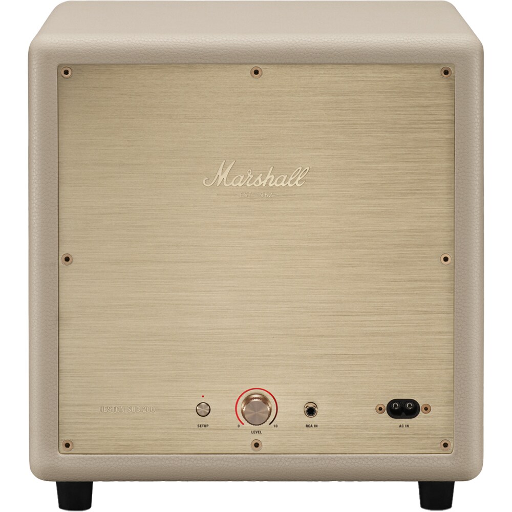 Subwoofer MARSHALL Heston 200, 240W, Bluetooth, crem