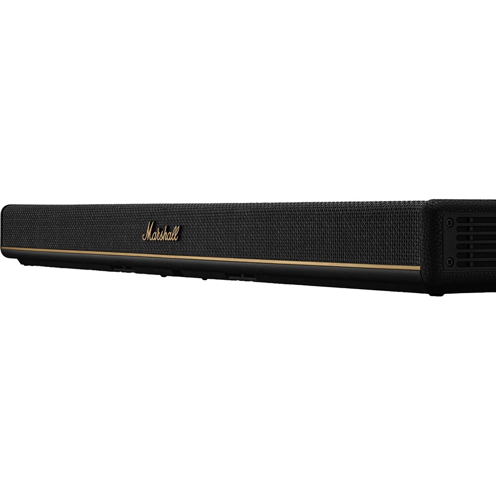Soundbar MARSHALL Heston 60, 75W RMS, Bluetooth, Wi-Fi, Dolby Atmos, negru