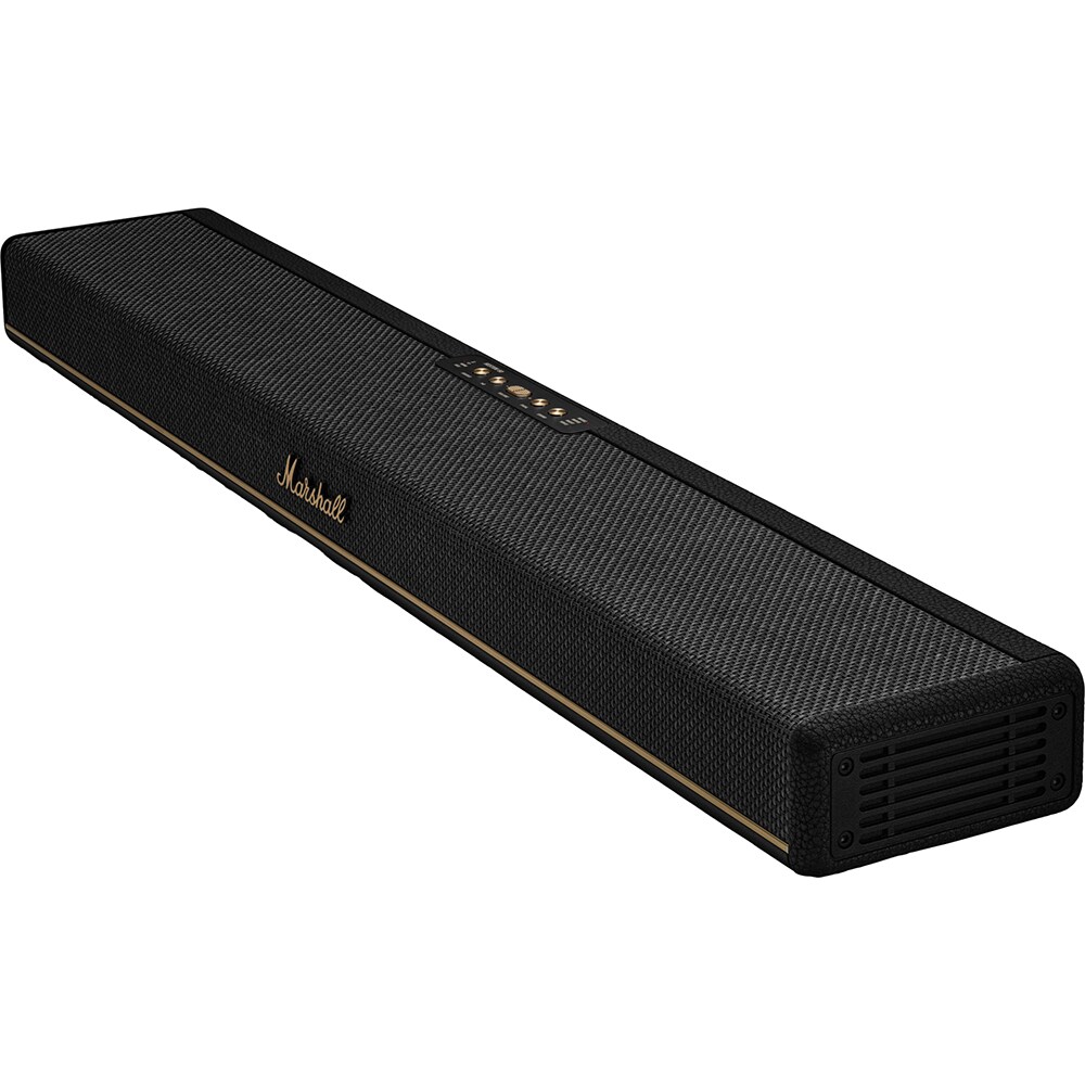 Soundbar MARSHALL Heston 60, 75W RMS, Bluetooth, Wi-Fi, Dolby Atmos, negru