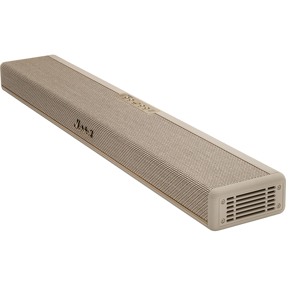 Soundbar MARSHAL Heston 60, 75W RMS, Bluetooth, Wi-Fi, Dolby Atmos, crem