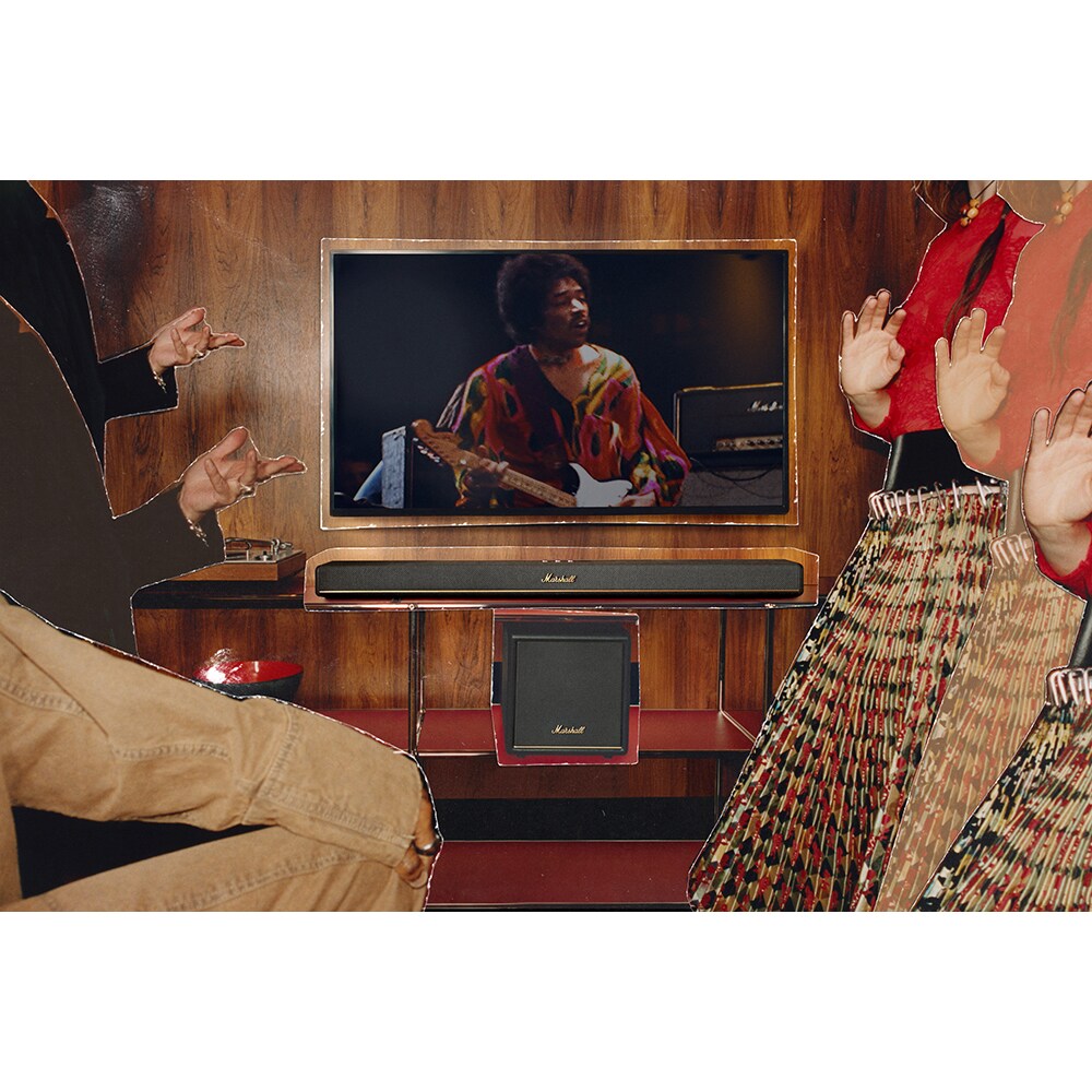 Subwoofer MARSHALL Heston 200, 240W, Bluetooth, negru