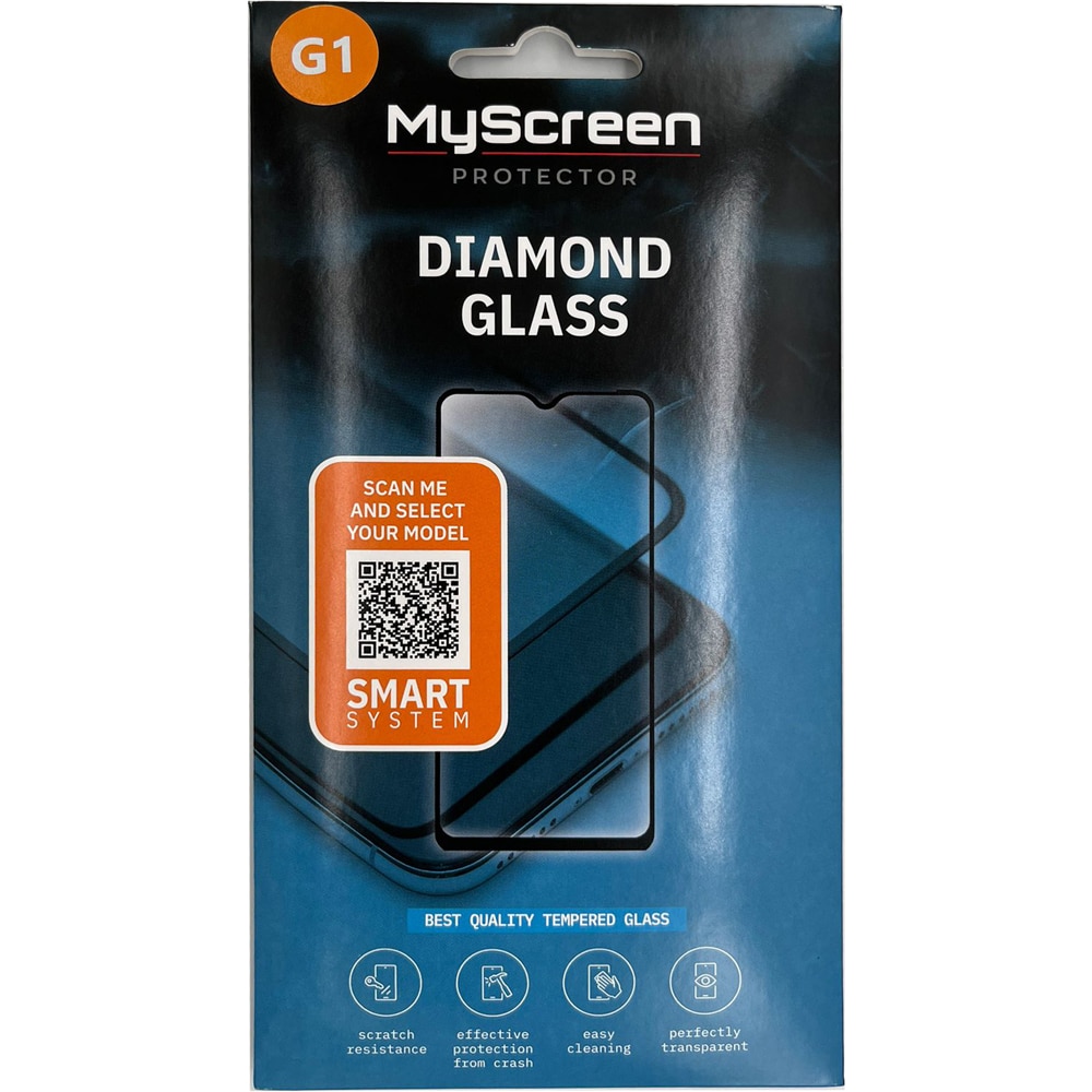 Folie protectie pentru telefon MYSCREEN Diamond Glass G1, transparent