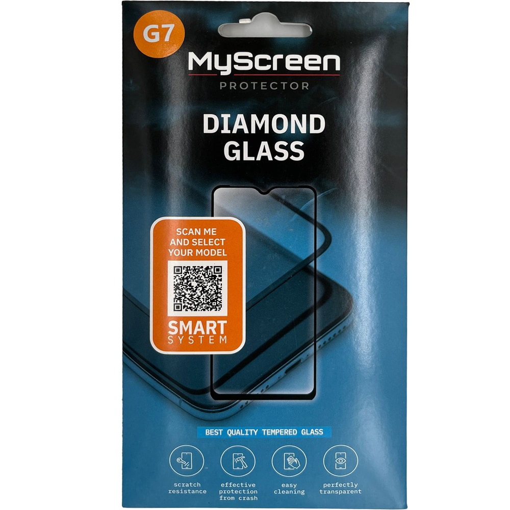 Folie protectie pentru telefon MYSCREEN Diamond Glass G7, transparent