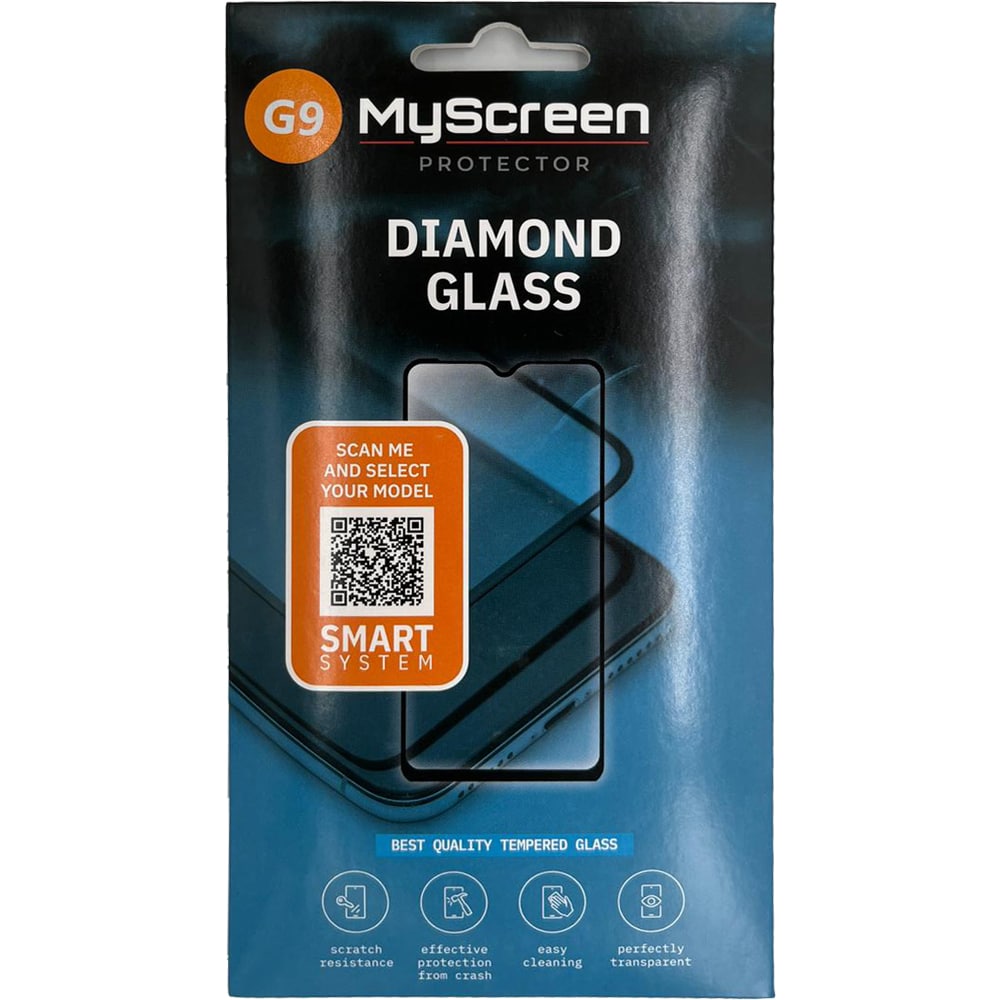 Folie protectie pentru telefon MYSCREEN Diamond Glass G9, transparent