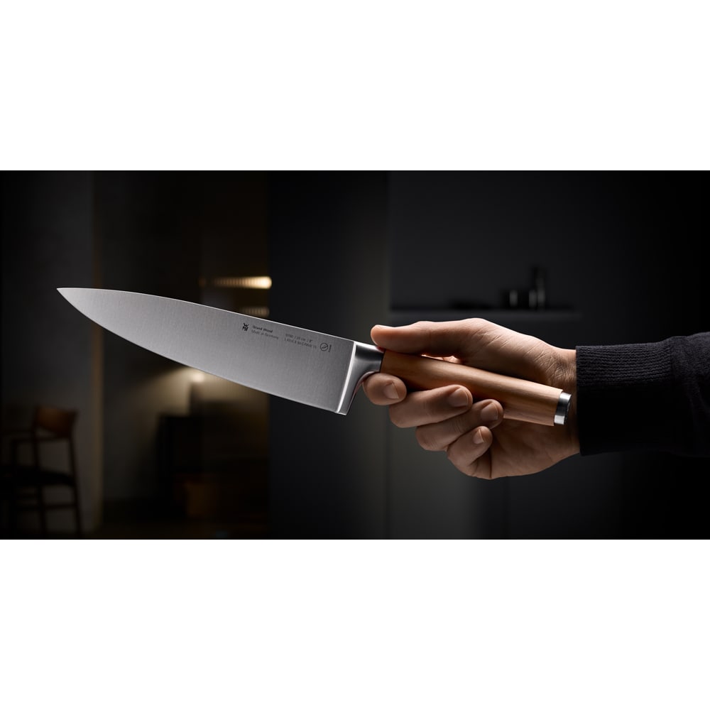 Cutitul bucatarului WMF Grand Wood 1897606032, 20cm, otel, maro