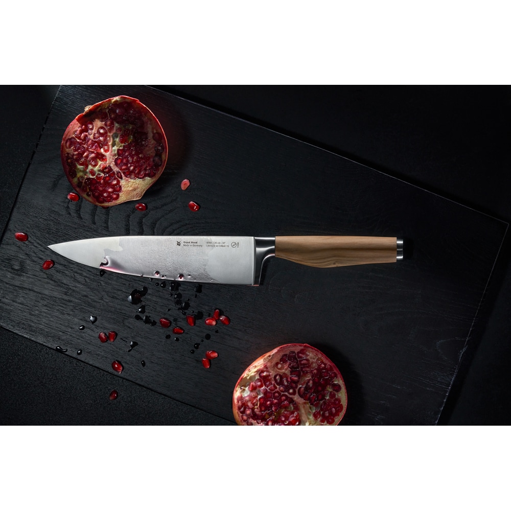 Cutitul bucatarului WMF Grand Wood 1897606032, 20cm, otel, maro