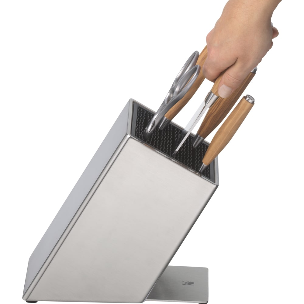 Set cutite WMF Grand Wood Flextec 1897719992, 6 piese, maro