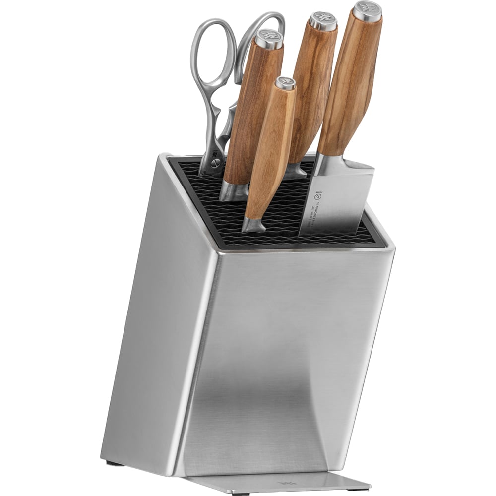 Set cutite WMF Grand Wood Flextec 1897719992, 6 piese, maro