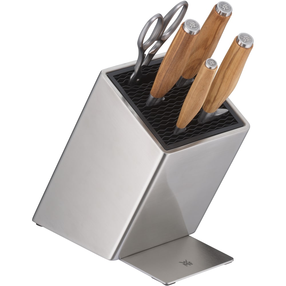 Set cutite WMF Grand Wood Flextec 1897719992, 6 piese, maro