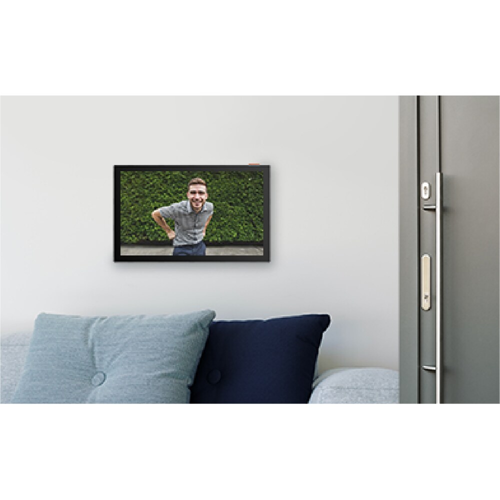 Videointerfon inteligent EZVIZ HP7 2-Family Kit, 2K, TFT 7 inch, Wi-Fi, IR, 2 ecrane, gri-negru