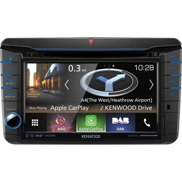 Media receiver auto KENWOOD DNX518VDABS, 7" Touch, 4 x 50W, Bluetooth, USB, GPS