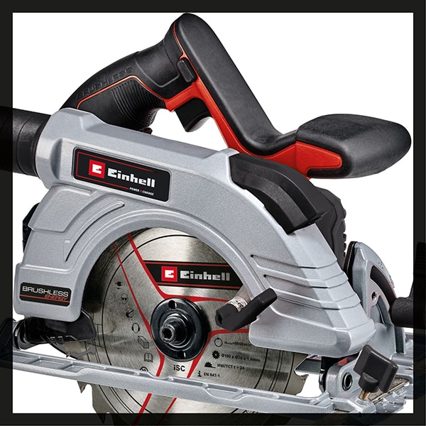 Fierastrau circular EINHELL TE-CS 18/190 Li BL - Solo, 18V, 3800RPM, fara acumulator, negru