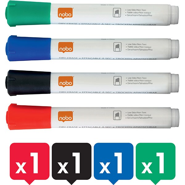 Kit accesorii tabla magnetica NOBO 1903798