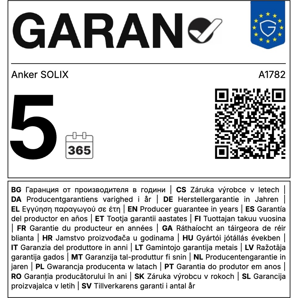 Baterie expansiune ANKER Solix BP3000, 3072Wh, negru