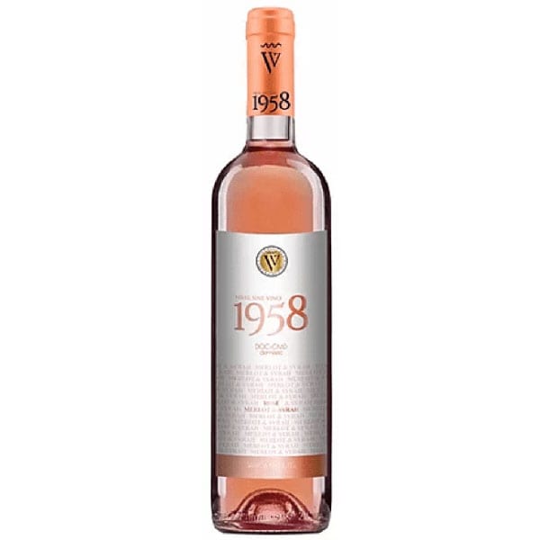 Vin rose demisec Via Viticola Sarica Niculitel 1958, 0.75L