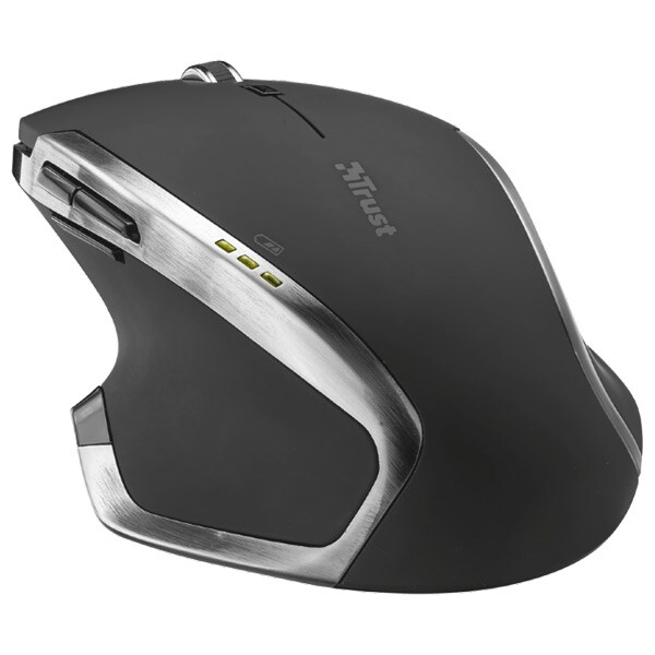 Mouse Wireless TRUST Evo Advanced, 2400 dpi, negru