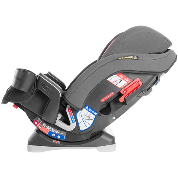Scaun auto GRACO Milestone Blush G8AE99BSHE, 5 puncte, 0 - 36 kg, roz-negru 