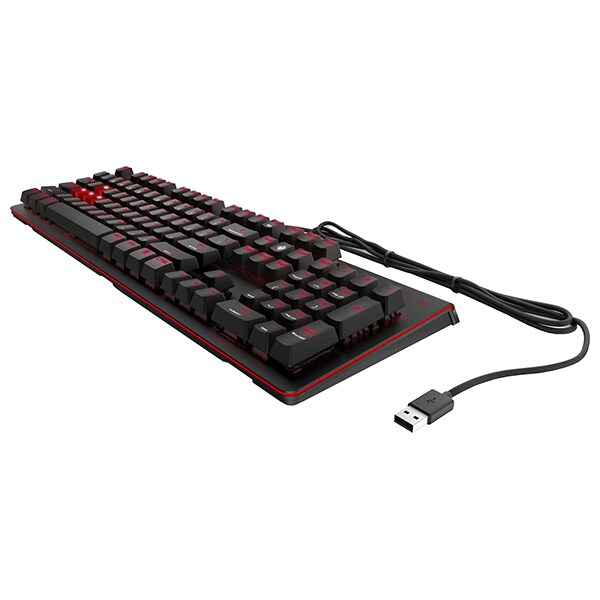 Tastatura Gaming HP Omen 1100, USB, negru