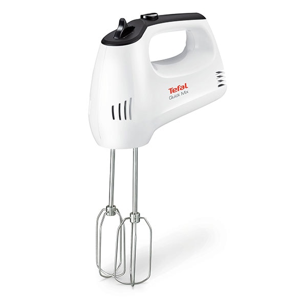 Mixer de mana TEFAL Quick Mix HT310138, 300W, 5 trepte viteza, alb 