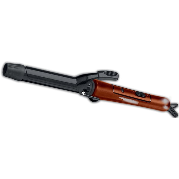 Ondulator ROWENTA Lipstick Red CF3316F0, 200 grade, invelis keratina, negru-rosu