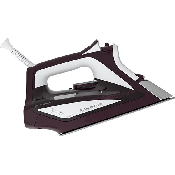 Fier de calcat ROWENTA Focus Excel DW5220F1, 2700W, 180g/min, 300ml, talpa Microsteam 400 HD Laser, alb-visiniu