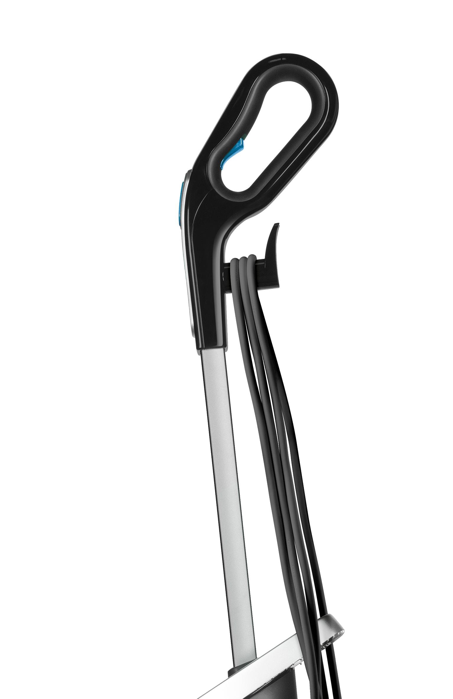 Mop cu aburi ROWENTA Steam Power RY6555WH, 0.6l, 1200W, negru-argintiu