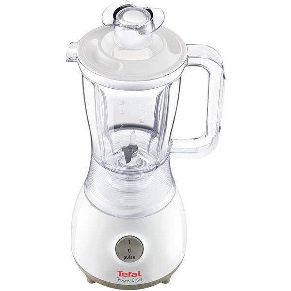 Blender TEFAL Poivre & Sel BL220111, 1.2l, 350W, alb
