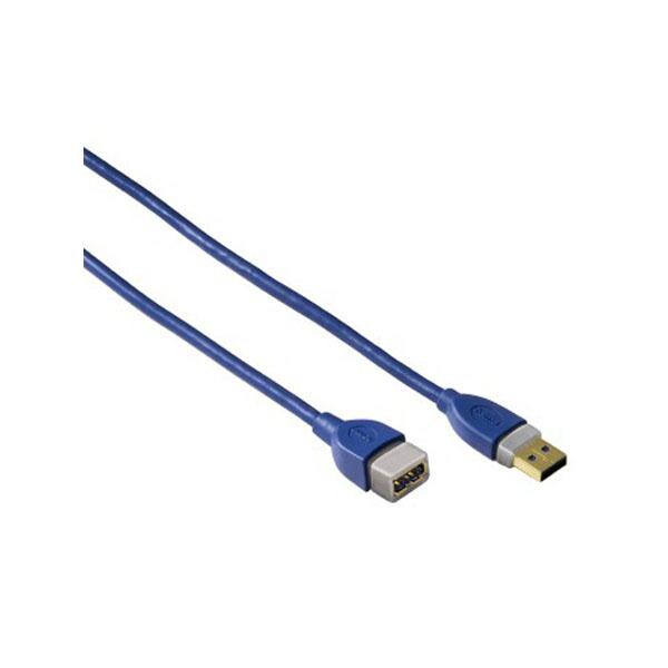 Cablu extensie USB 3.0 HAMA 39674, 1.8m, albastru