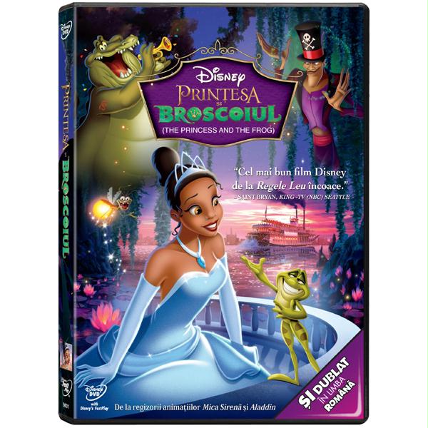 Printesa si Broscoiul DVD