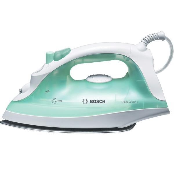 Fier de calcat BOSCH TDA2315, 1600W, 40g/min, talpa inox, alb-verde