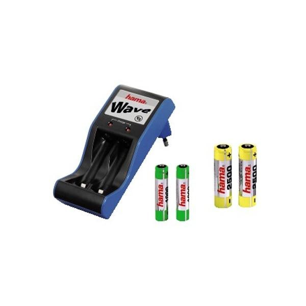 Incarcator overnight HAMA INC74031 + 2 acumulatori AA si 2 acumulatori AAA