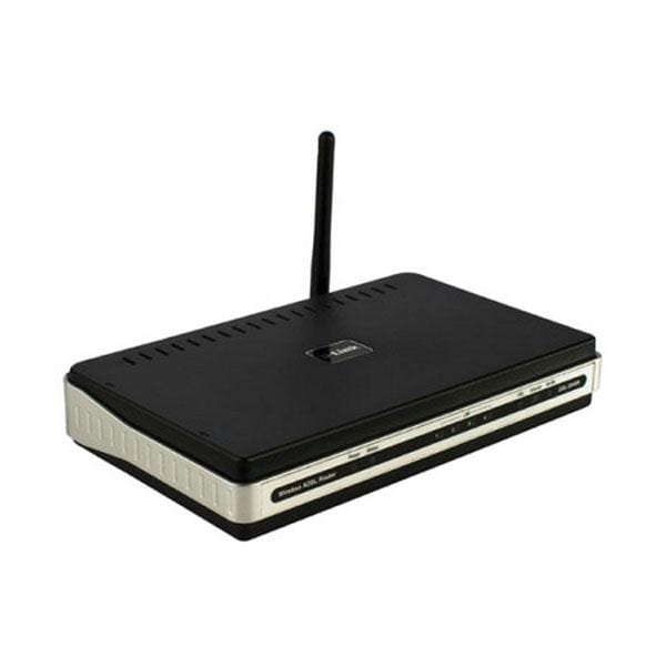 Router wireless D-LINK DSL-2640R, 54 Mpps, IEEE802.11b/g, LAN, WLAN, negru