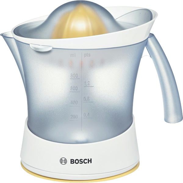 Storcator citrice BOSCH MCP3500, 0.8l, 25W, 1 treapta putere, alb - gri inchis