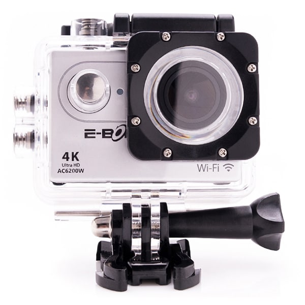 Camera video sport E-BODA AC6200W, 4K, WI-FI, argintiu