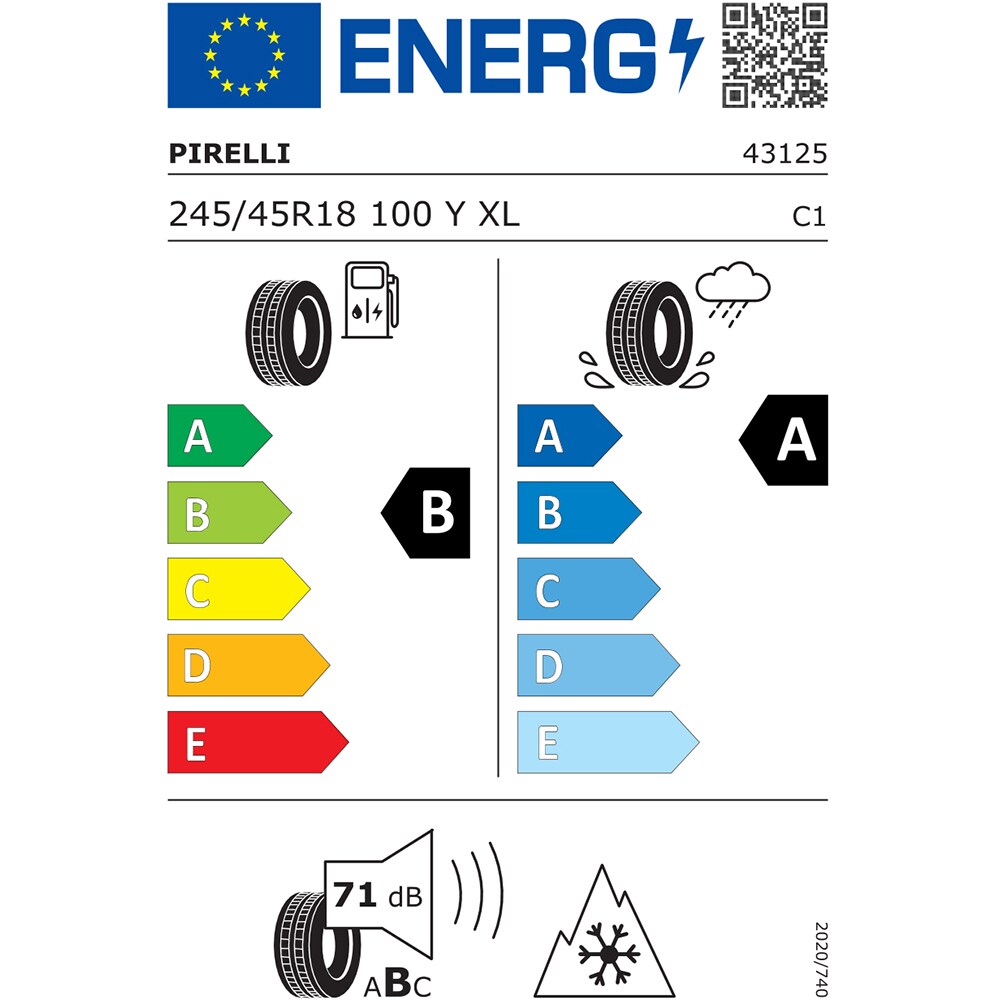 Anvelopa all season PIRELLI Cinturato AllSeason SF3 245/45R18 100Y XL