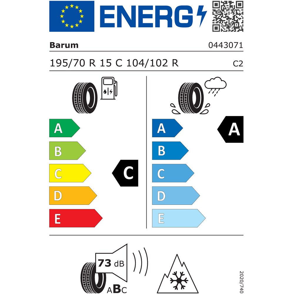 Anvelopa all season BARUM Vanis AllSeason 195/70R15 104/102R