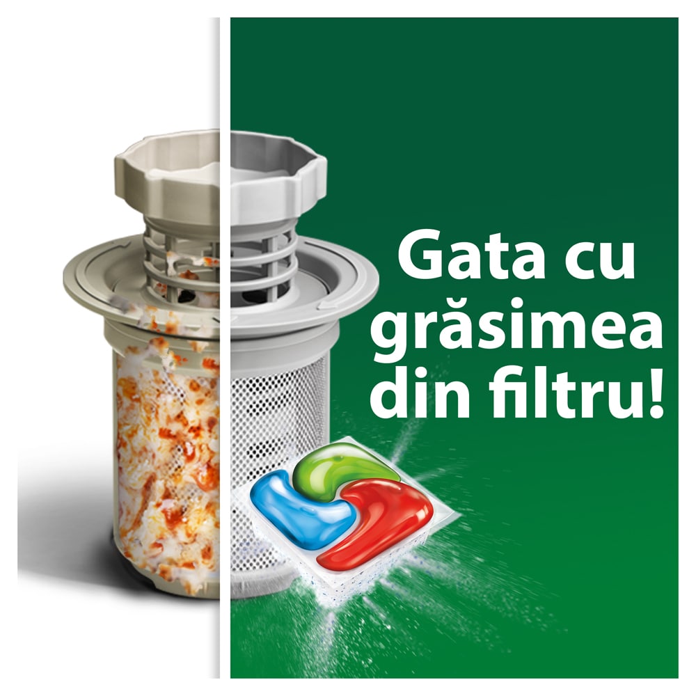 Detergent pentru masina de spalat vase FAIRY Platinum Plus Deep Clean, 100 spalari