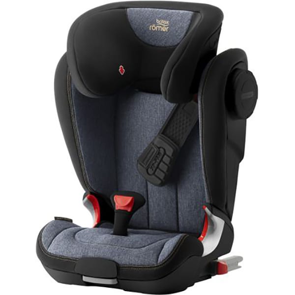 Scaun auto BRITAX ROMER Kidfix II Xp Sict, black series, Isofix, 15 - 36kg, blue marble