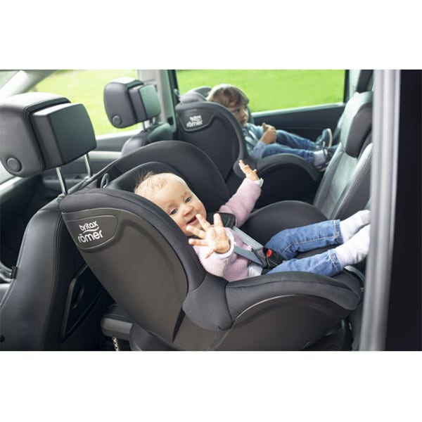 Scaun auto BRITAX ROMER Dualfix2 R, Isofix, 0-18 kg, negru