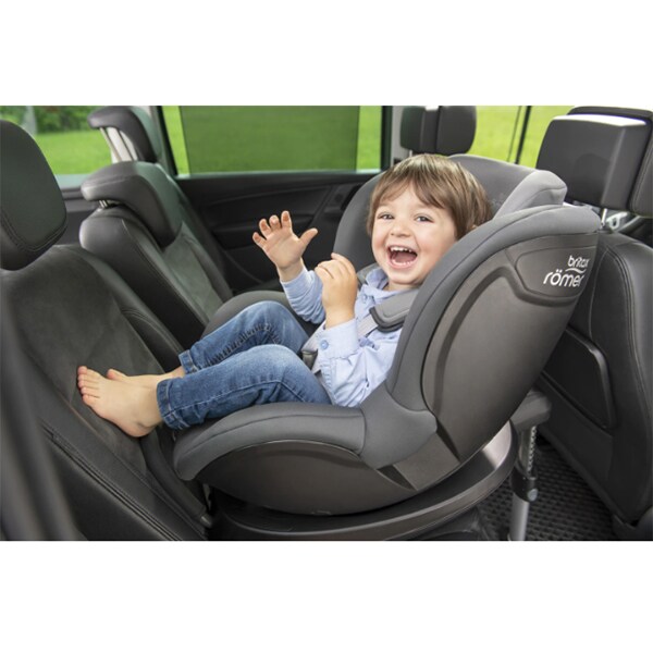 Scaun auto BRITAX ROMER Dualfix2 R, Isofix, 0-18 kg, negru