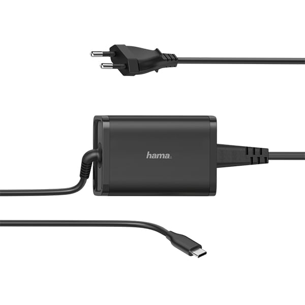 Incarcator universal laptop / tableta / smartphone HAMA 00200006, 65W