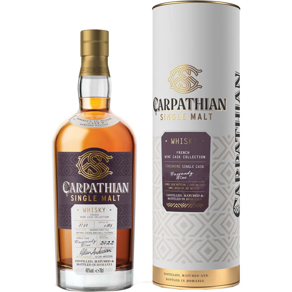 Whisky Carpathian 46 Burgundy GBX, 0.7L