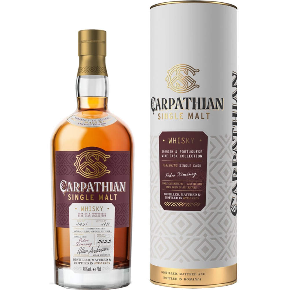 Whisky Carpathian 46 Pedro Ximenez GBX, 0.7L