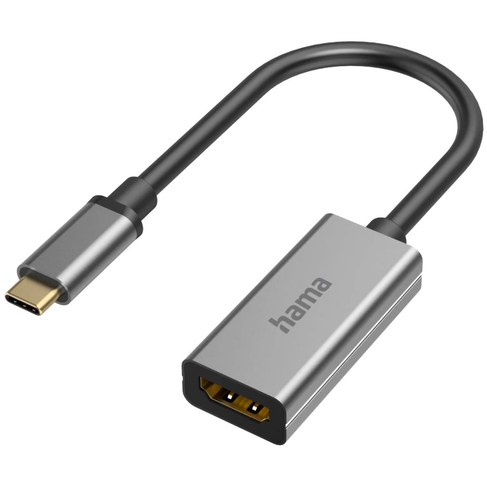 Adaptor USB-C - HDMI HAMA 200303, 8K/60Hz, gri